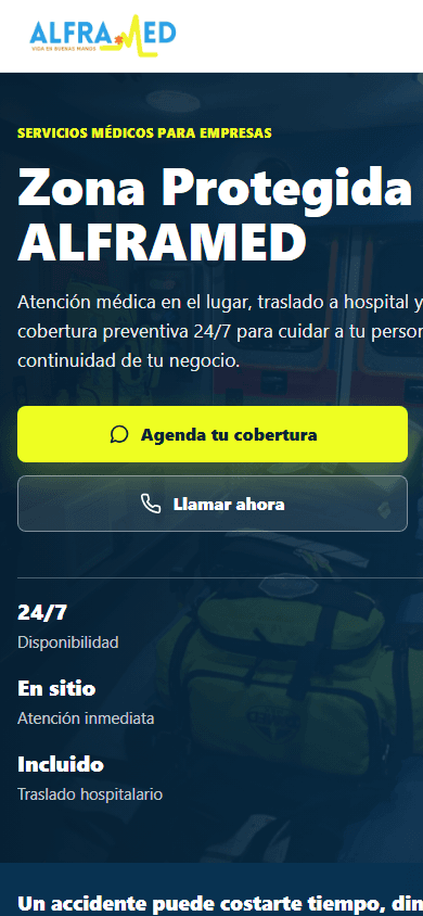 Alframed captura móvil